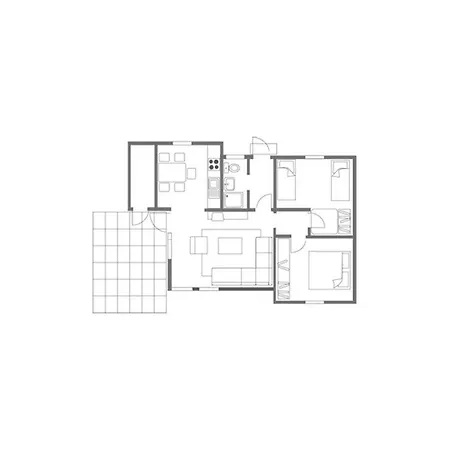 Ferienwohnpark Satteldachhaus Typ 10 Sds 121 Tatil Evi
